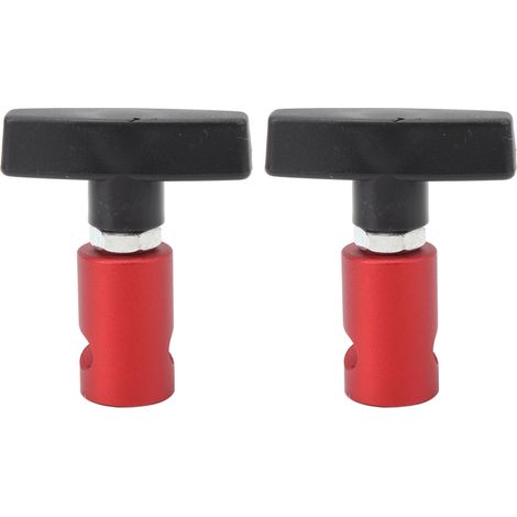 Pince de Support de levage M12, 2 pièces, outil d'étrier de bougie d'allumage universel multifonctionnel de 12mm pour hayons, coffres de hayon rouge (1/5)
