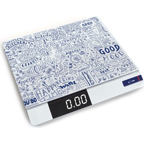 Kern & Sohn Design-Küchenwaage FGE 10K-3S05 Wägebereich 15 kg, Ablesbarkeit 1 g
