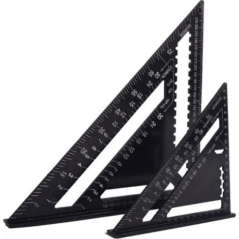 Multifunktionaler Zimmermannswinkel 18 cm und 30 cm