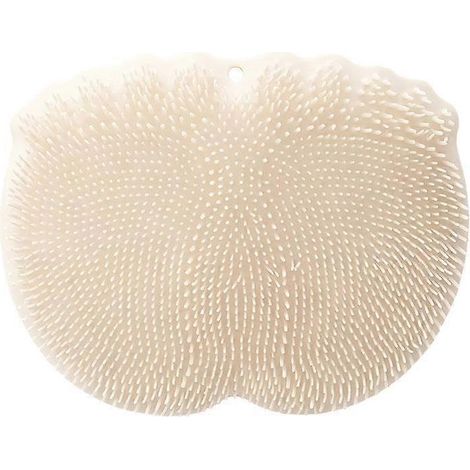 Filiyano-Tapis de massage et de nettoyage des pieds - Brosse de douche en PVC avec ventouses pour le bain (1/5)