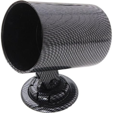 Supporto universale per cruscotto auto/motore in fibra di carbonio da 2" (52 mm) resistente, con foro singolo, per impieghi gravosi.