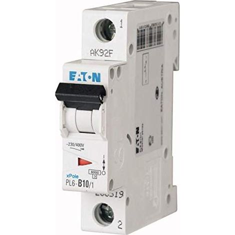Interruttore Eaton 1p pl6 c10 10A unipolare