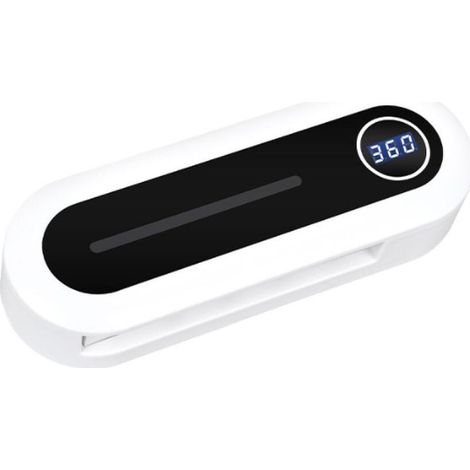 Stérilisateur UV de Support de Brosse à Dents, stérilisateur de Brosse à Dents électrique Mural de Salle de Bains Rechargeable USB 2000mAh avec Ensemble de boîtier Anti poussière (1/5)