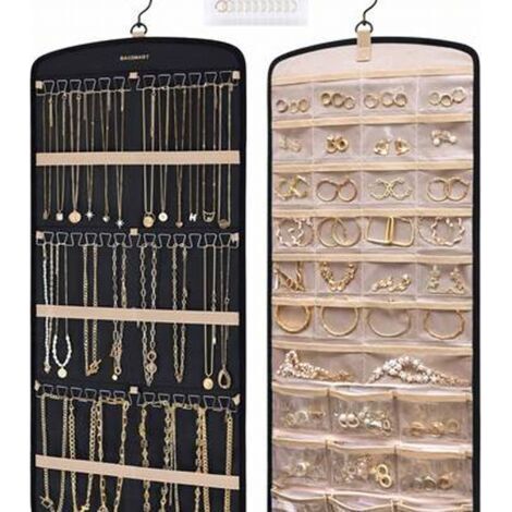 60 colliers de serrage en acier inoxydable – Colliers de serrage réglables de 6 à 38 mm, clips ajustables, 7 combinaisons (1/5)