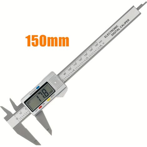 Pied à Coulisse Numérique 150 mm – Outil Mesure Précision (1/4)