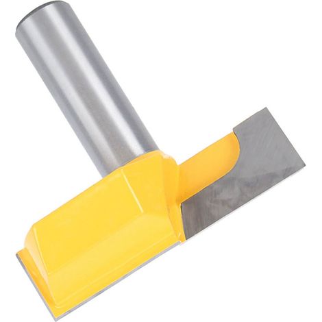 Fraise à défoncer pour le rabotage de la surface inférieure, fraise à bois, couteau de nettoyage de la surface inférieure, 12 x 57 mm (1/5)