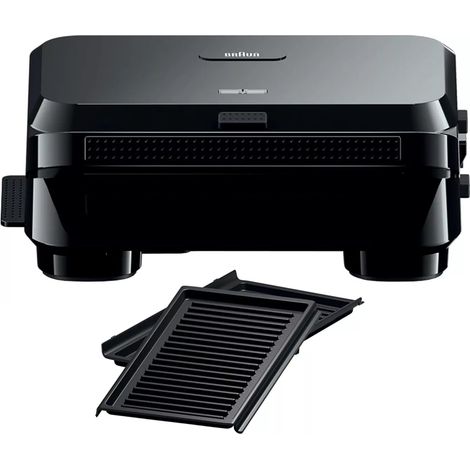 BRAUN GRELHADOR 800W PLACAS AMOVIVEIS ANTI ADERENTES