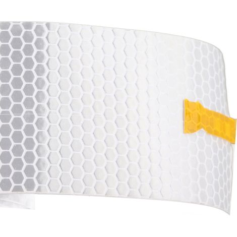 Geeignet für 3 m x 5 cm weißes reflektierendes Fahrzeugsicherheitsband