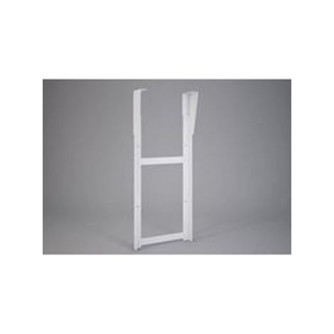 Thermor – Console d'accrochage plafond pour chauffe-eau – Support métal blanc – Pour chauffe-eaux verticaux 150L à 200L – Gain de place (1/5)