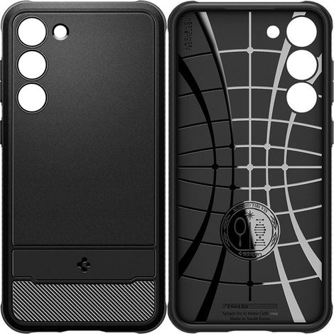 Spigen Rugged Armor Galaxy S23 negro mate