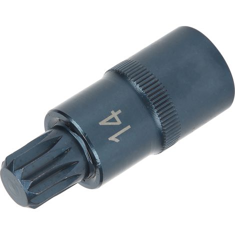 Embout de tournevis 12 pans, douille carrée 1/2 po, outil en acier allié pour clé électrique (1/5)