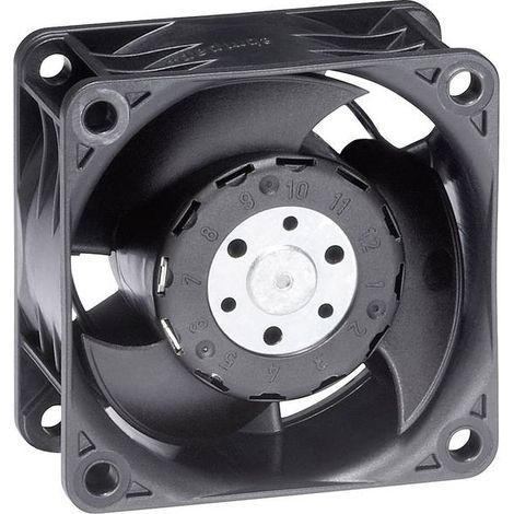 EBM Papst 612 J/2H Ventola assiale 12 V/DC 70 m³/h (L x L x A) 60 x 60 x 32 mm