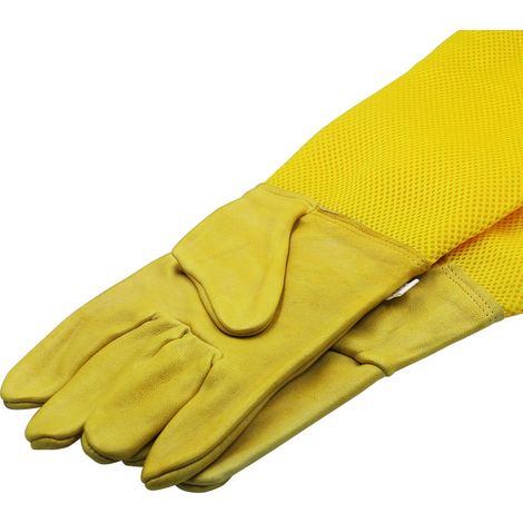 Filiyano-1 paire de gants d'apiculture respirants, protection anti-perforation et anti-abeilles (1/2)