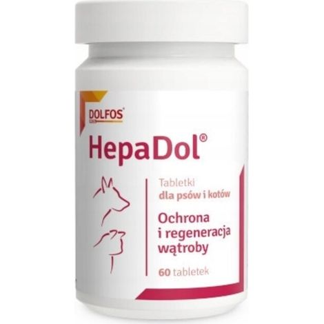 Hepadol pour chiens et chats pour le foie 60 comprimés