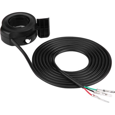 Accélérateur/Manette des Gaz au Pouce 22mm - Fiable et Durable, pour Scooter et Vélo Électrique (1/5)