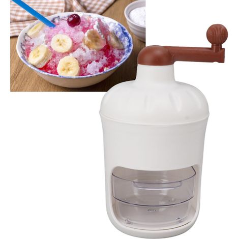 Broyeur à glace, petit broyeur à glace manuel domestique, mini machine à granita, brise-glace, machine à granita (1/5)