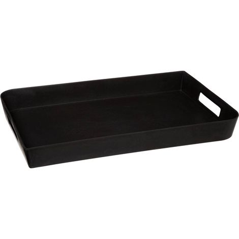 Melamintablett 45x30cm schwarz 'noir kitchen' col. (1/2)