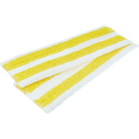 2 coperture compatibili con ferro da stiro e spina EasyFix della linea Kärcher SC 5 Deluxe Signature – bianco/giallo, facile da applicare