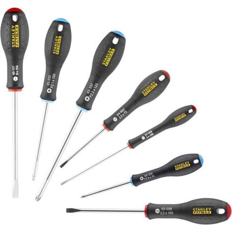 Jeu de 7 Tournevis - STANLEY FATMAX - 0-65-425 - Electricien + Mecanicien + Pozidriv (1/3)