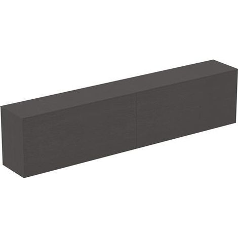IS WT-Platte Conca ohne Ausschnitt 2387x373mm Eiche Geflammt, Alte Nr.2019