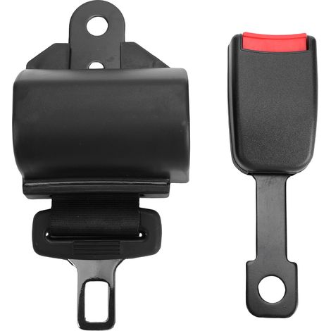 Ortviai Ceinture de Sécurité Rétractable 2 Points pour Chariot Élévateur Linde, Club Car et Engins Agricoles – ABS, 110 cm