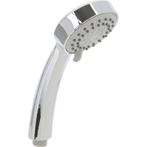 Verchromte 3-strahlige ABS-Handbrause – 84 mm – speziell für die Baustelle