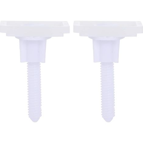 Kit de Fixation Wc 2 Jeux, Abs pour Siège de Toilette (1/5)