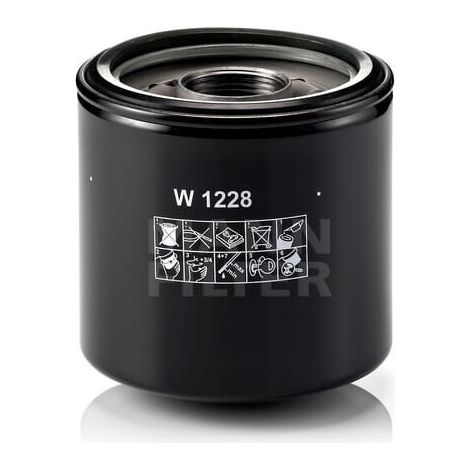Filtre à huile type vissé Mann Filter W1228