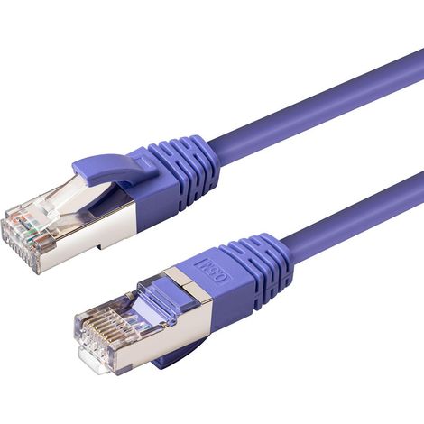 MicroConnect S/FTP CAT6 Netzwerkkabel, 10 m, violett, LSZH PiMF (CU), SSTP610P