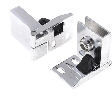 2 Stück Silberfarbe Edelstahl 7mm Dicke Glasclips Clamp (6029747d472ed1b643d32f30f569a8db)