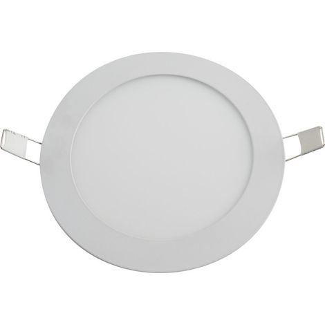 Downlight LED Empotrable Circular Blanco 16,5 cm  Foco LED 12 W Luz Neutra (1/5)