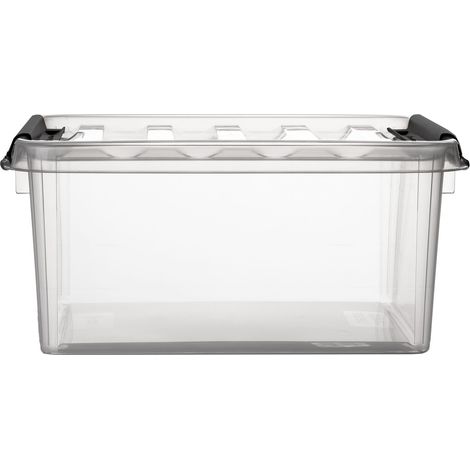 Boîte De Rangement Transparente 8l Organisation Visible Et Sécurisée - Générique (1/4)