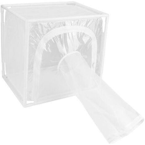 Cage grillagée, cage d'élevage extérieure ventilée pour papillons, cage d'élevage pour divers petits papillons (40 x 30 x 40 cm) (1/4)