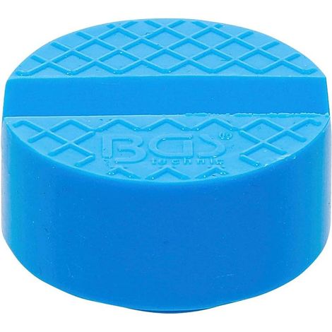 Tampon en Caoutchouc pour Cric 65 x 38 mm - Protection et Antidérapant - D-Work