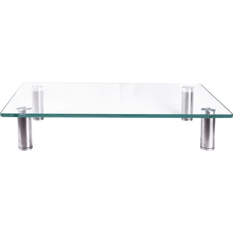 Erhöhung 56 cm Monitorerhöhung Monitorständer Ablage Halter Bildschirmerhöhung Halterung Bildschirm Regal PC TV Aufsatz Ständer Tisch (1/5)