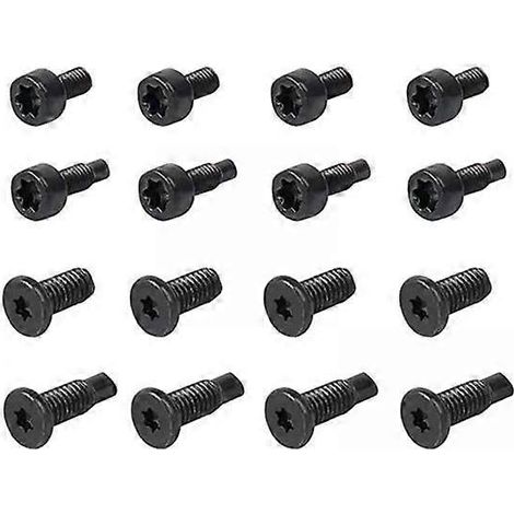 Kit de vis de sécurité pour sonnette vidéo (lot de 5 ou 6) - Pièces de rechange robustes et élégantes en carbone (1/5)