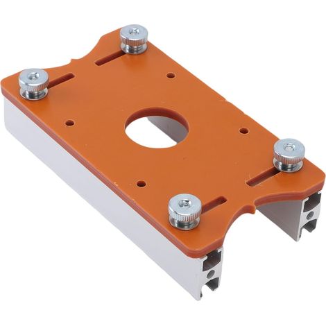 Base de défonceuse 2 en 1, porte-rainure outil chanfreinage pour (1/5)