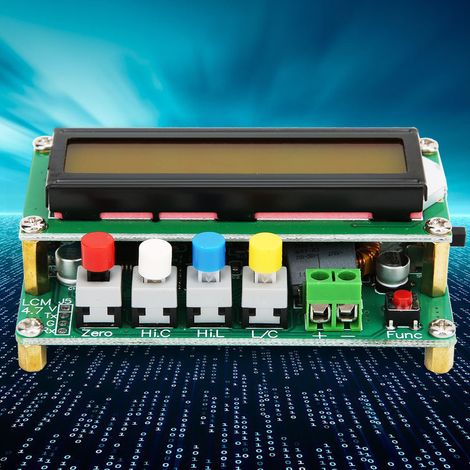 Inductancemètre et capacimètre numérique de haute précision (1 pF - 1 µF, 1 µH - 100 H) (1/5)