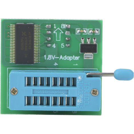 1,8-V-Adapter für SPI-Flash-Speicher von Smartphone-Motherboards (SOP8, DIP8, W25, MX25, CH341, TL866CS) (1/5)