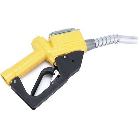 Pistolet de distribution de carburant manuel avec compteur volumétrique pour gasoil, diesel, kérosène et essence (1/5)