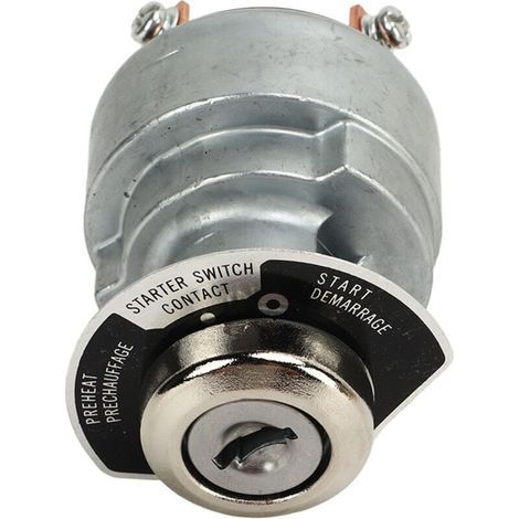 SUNXURY,Interrupteur d'allumage 183827, interrupteur à clé de démarreur pour moteur Kubota D722 D902 D1005 D1105 D1305 V1205 V1305 V1505 (1/4)