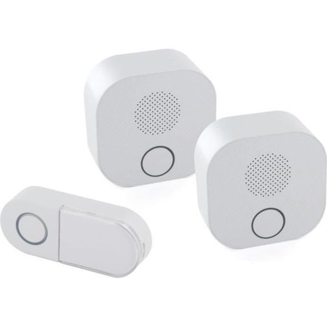 Kit timbre con 2 receptores - DIO - 84203 - Inalámbrico - Diseño - 150m
