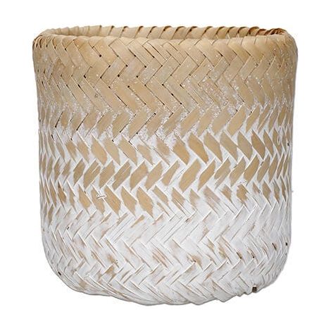 KitchenCraft Woven Bamboo Ombre Planter