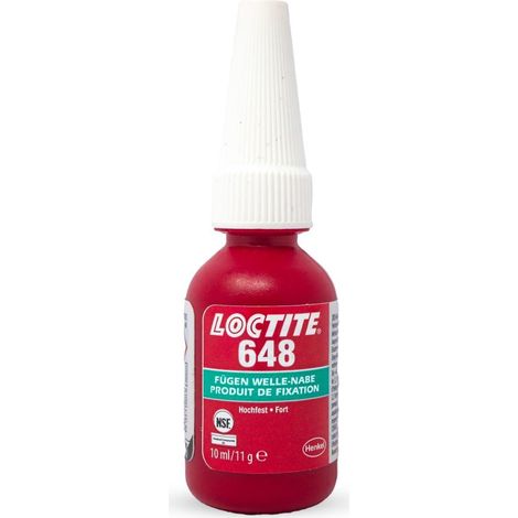 LOCTITE 648 FREIN FILET PROFESSIONNEL FIXATION FORTE 10 ml