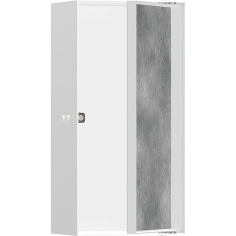 hansgrohe XtraStoris Rock nicho de pared con puerta alicatable (1/3)