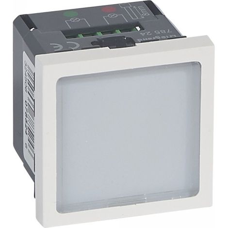 Legrand 078524 Segnaletica a LED verde/rosso Mosaic 2mod
