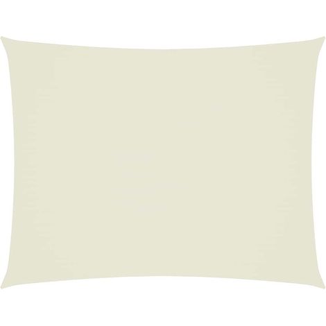 Maison Exclusive - Toldo de vela rectangular tela Oxford color cr (1/5)