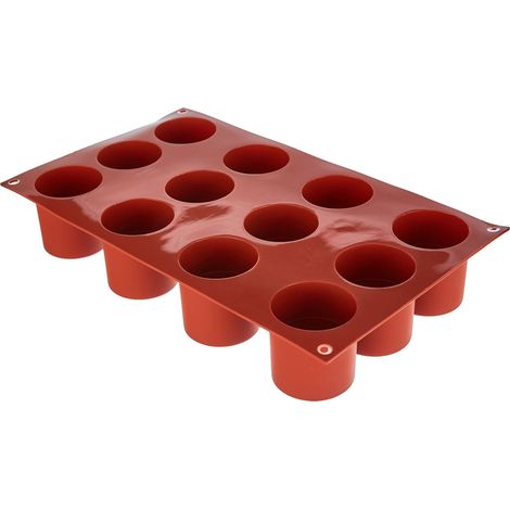 Stampo in silicone per cilindri monoporzione, fi=48mm/H=50mm silikomart (1/4)