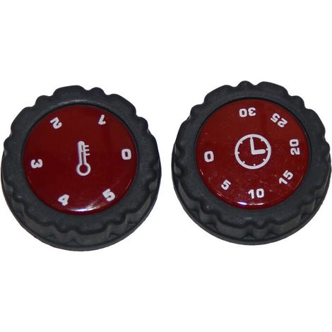 Ariete kit manopole tempo minuti temperatura forno pizza Da Gennaro 905 909 (1/2)