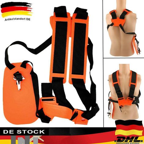 Doppelter Schultergurt aus Nylon für STIHL Freischneider und Kantenschneider (1/5)